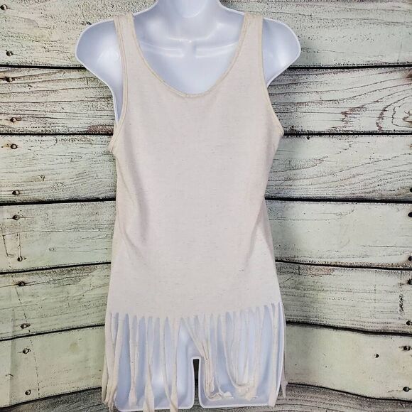 Maurices Women’s Fringe Tank Top Heart American Flag Graphic M - Picture 3 of 5